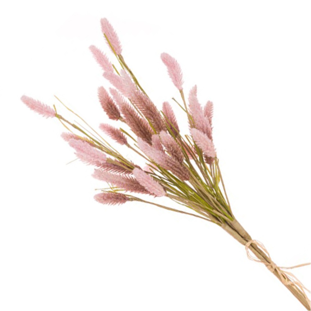 Artificial Bunny Tails Bundle Pink 70cm Artificial Flowers
